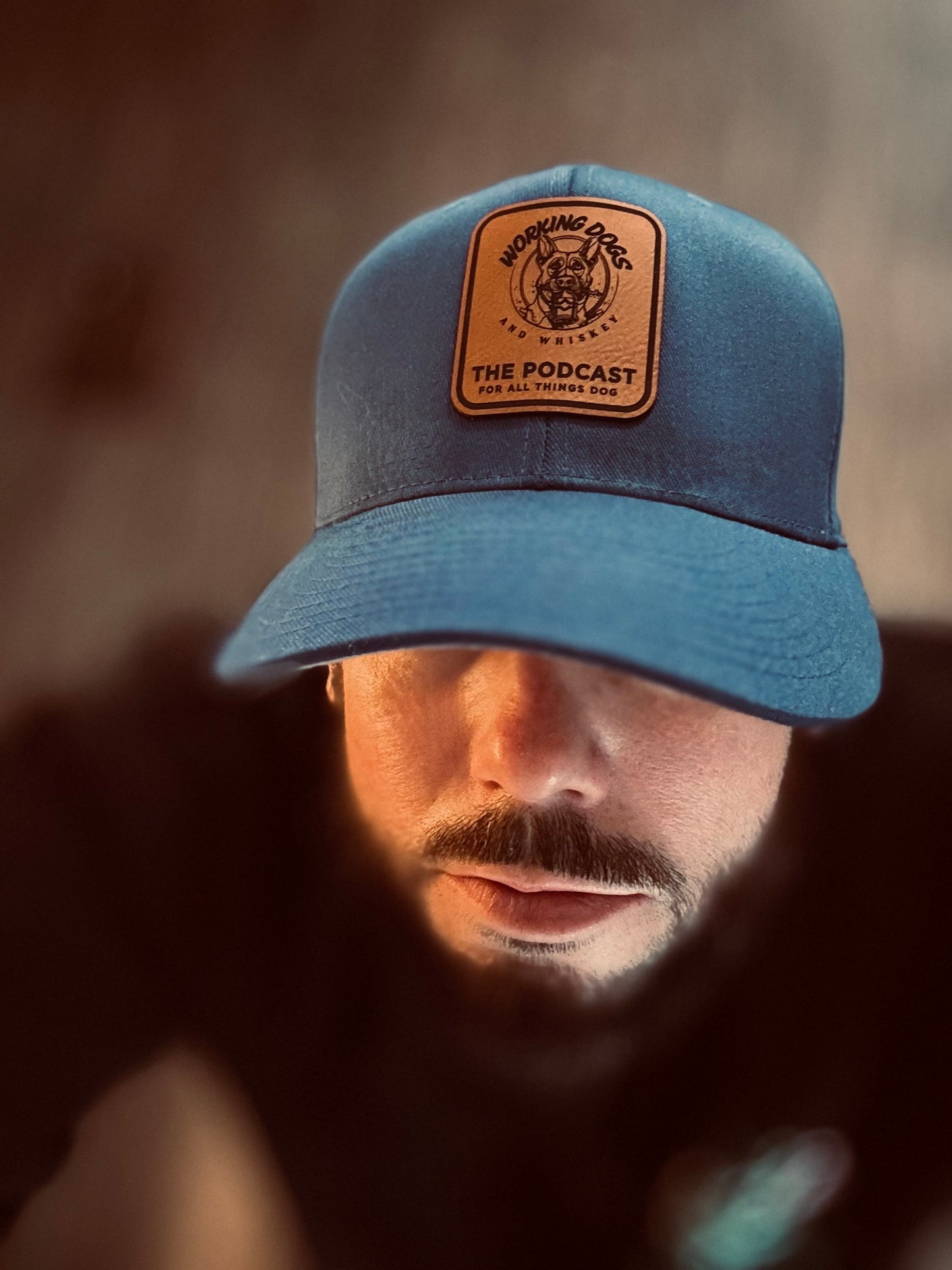 Working Dog and Whiskey Hat