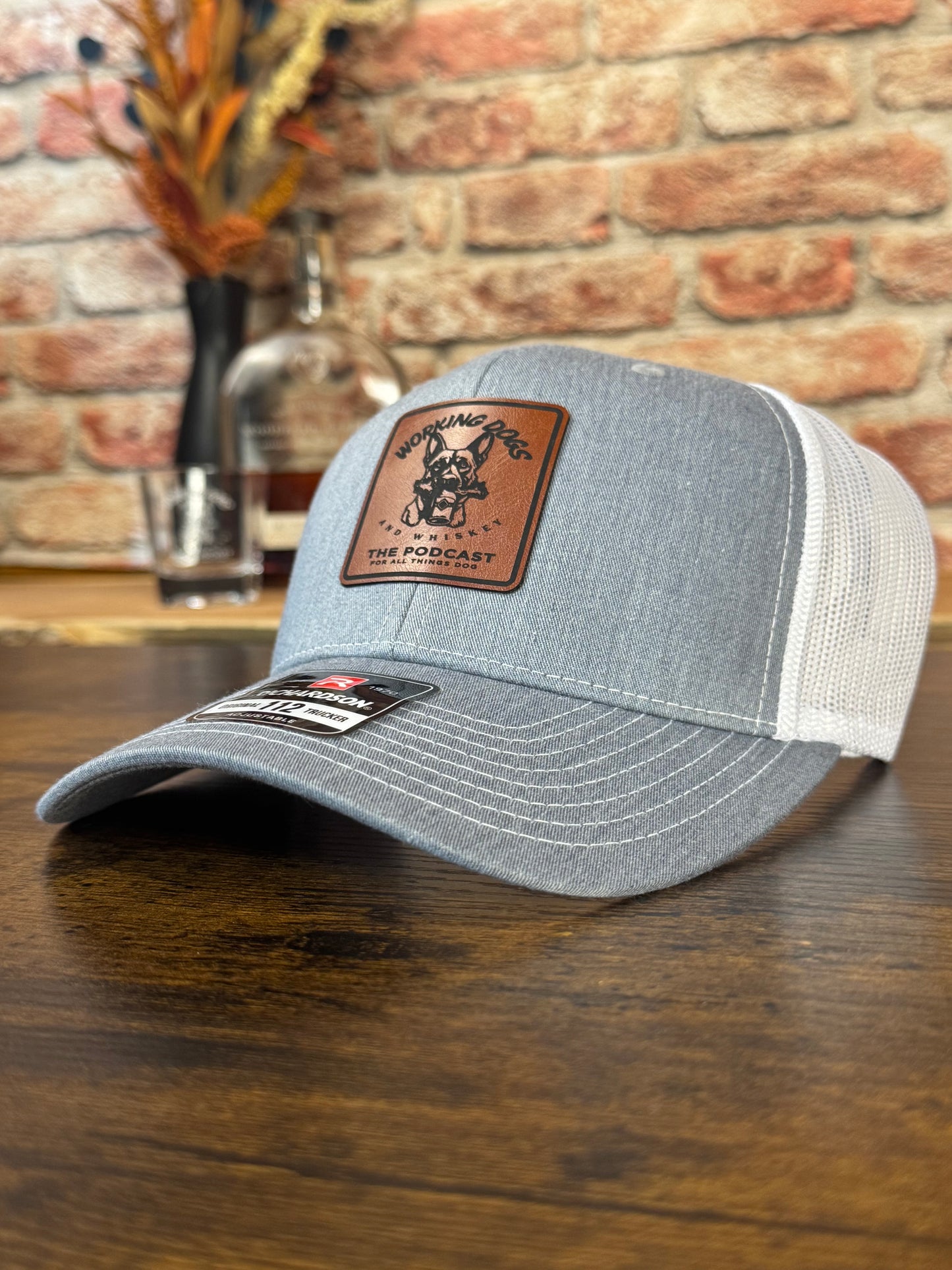 Working Dog and Whiskey Hat
