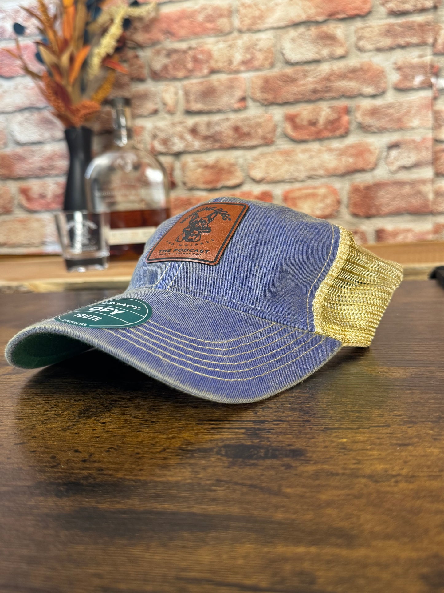 Working Dog and Whiskey Hat